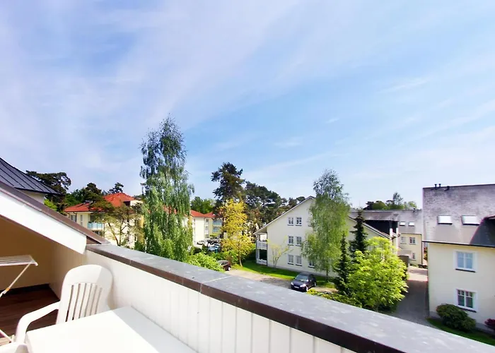 Duenenpark - Komfortplus Mit 2 Schlafzimmern Und Balkon Im Dachgeschoss 195 شقة